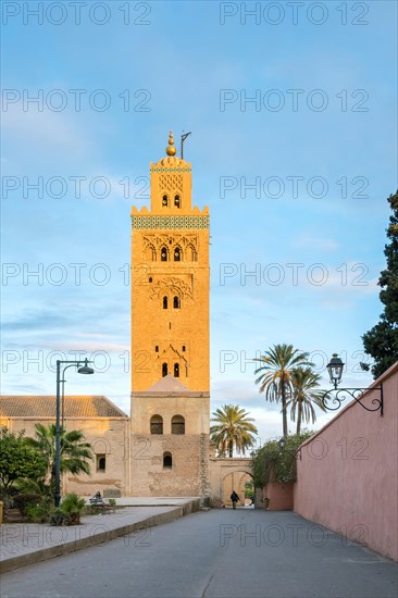 Koutoubia Mosque at sunrise