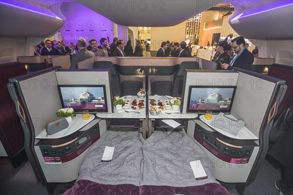 Qatar Airways introduces its new business-class seat