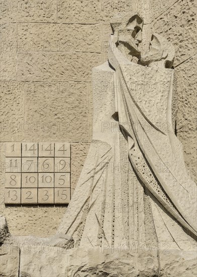 Figure of the Passion Facade and Magic Square