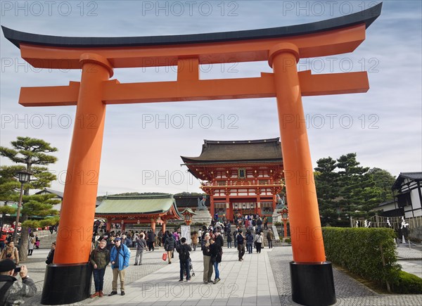 Torii in front of the Main gate