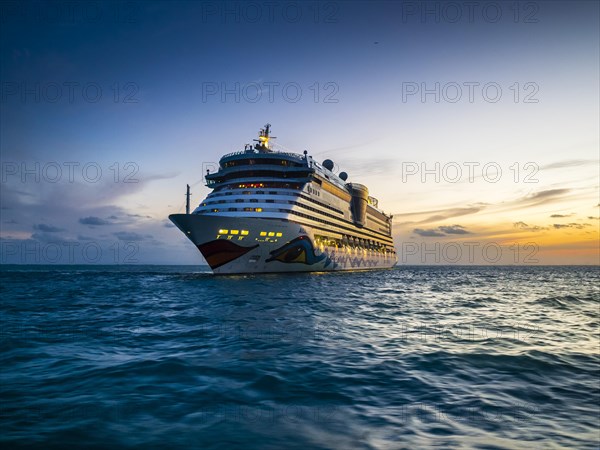 Cruise ship Aidaluna off the coast