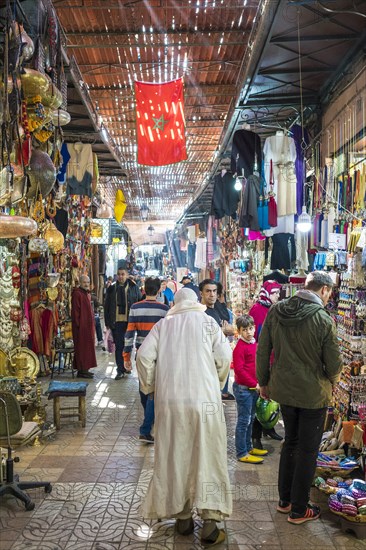 Souks in the medina