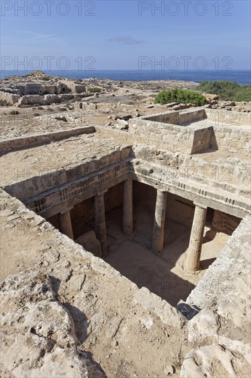 Archaeological excavation site