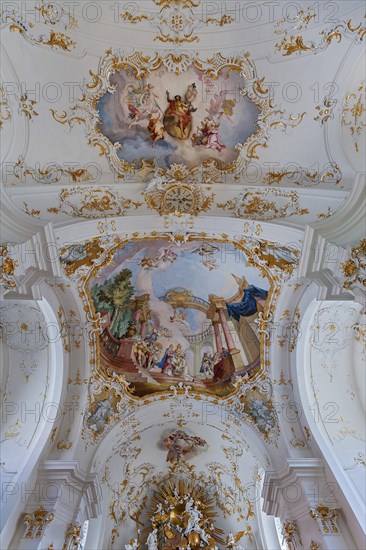 Ceiling frescoes