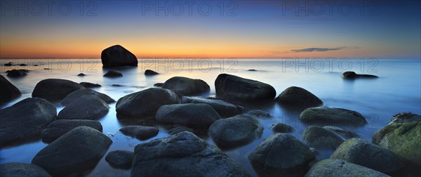 Sunset at the Baltic Sea