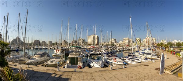 Marina of the seaside resort of La Grande Motte