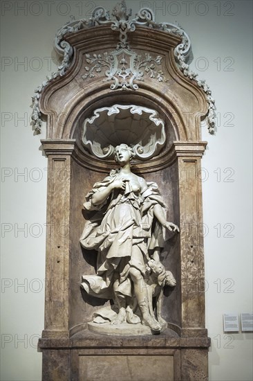 Figurine of Diana by Diego Francesco Carlone circa 1718