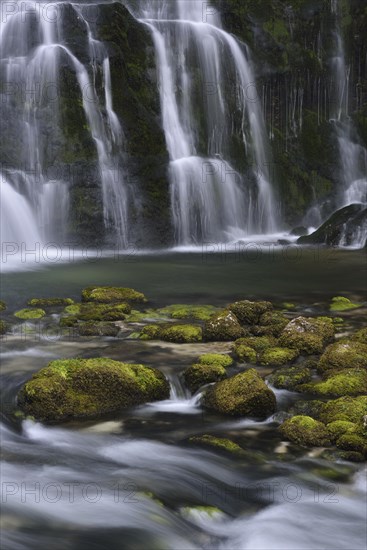 Detail of the Golling Waterfall