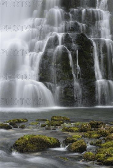 Detail of the Golling Waterfall