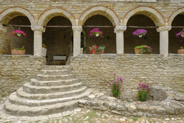 Portico in front of St. Mary's Church