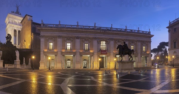 Capitol Square with equestrian statue