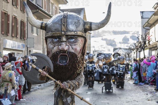 Dressed as Vikings