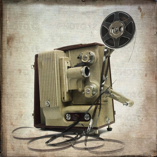 Old movie projector