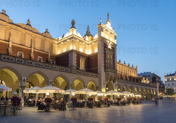 Cloth Hall during blue hour