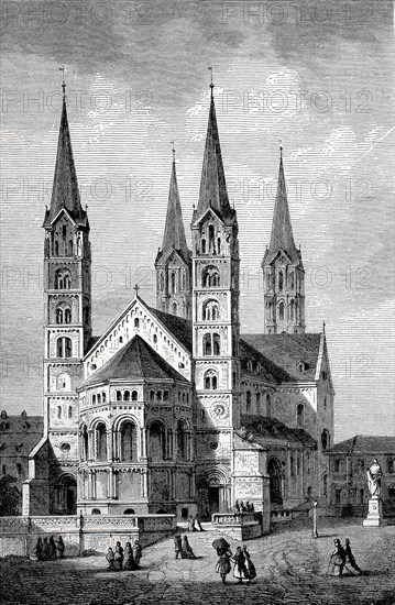 The Bamberg Cathedral and Tomb of Henry II