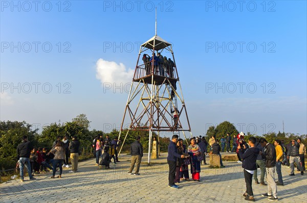 Geodetic survey tower