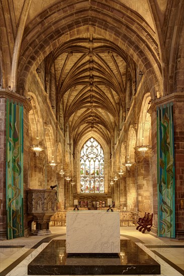 Altar with nave