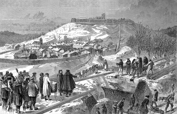 City and fortress of Montmedy on the day after the surrender