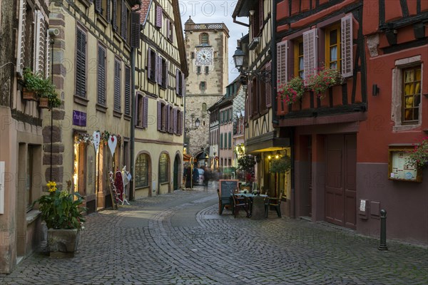 Grand Rue with butcher's tower