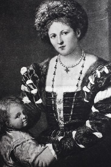 Fashion of the Patrician at the time of the High Renaissance