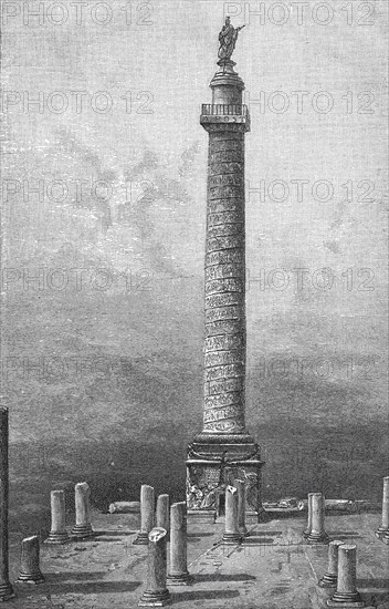 The Trajans Column in Rome