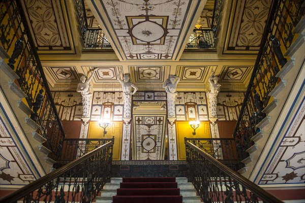 Staircase in the Achilleion palace