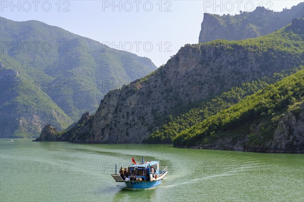 Ferry to Koman Reservoir