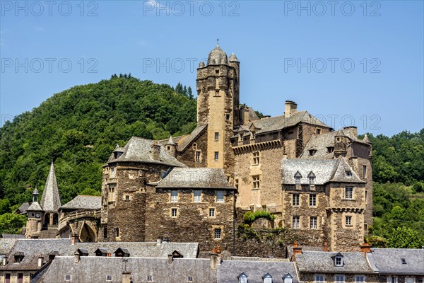 View on Castle of Estaing