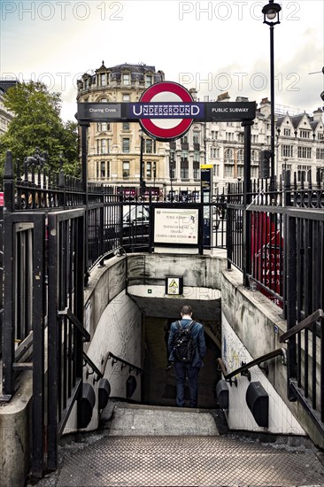 Entrance to Metro Station