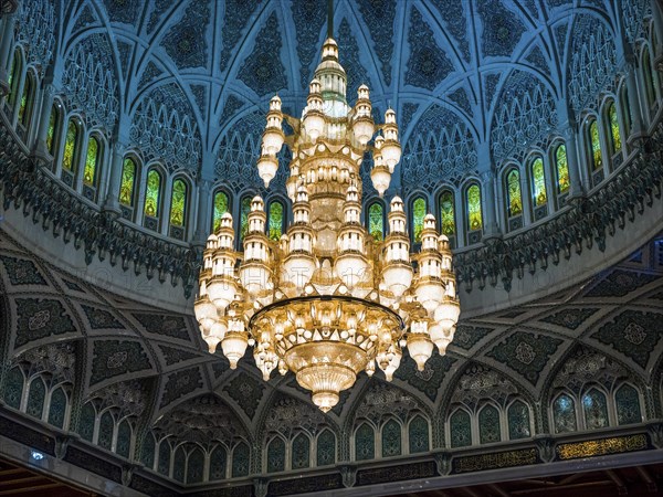 Chandelier and dome