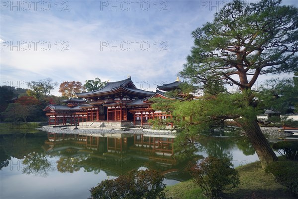 Phoenix Hall or Amida hall of Byodo-in temple