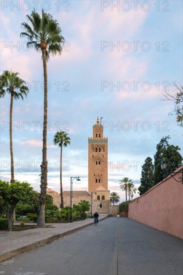 Koutoubia Mosque at sunrise