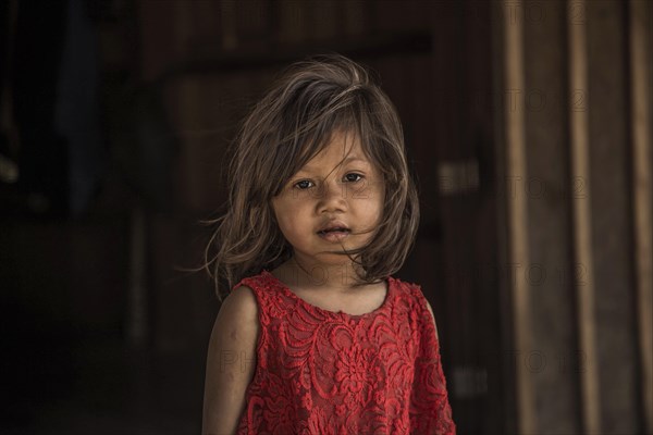 Native little girl