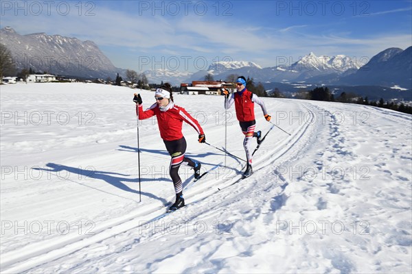 Cross-country skiers