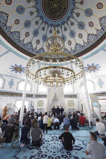 Friday prayer in the DITIB Mosque Ransbach-Baumbach