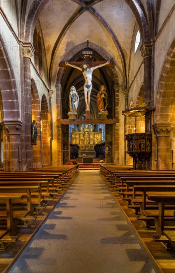 Main nave and choir