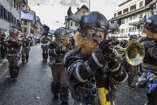 Dressed as Vikings