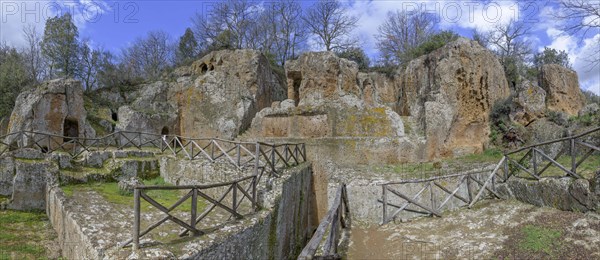 Etruscan Temple Tomba Ildebranda