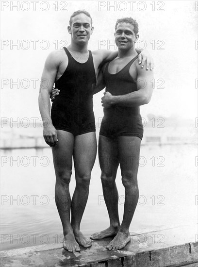 Two swimmers