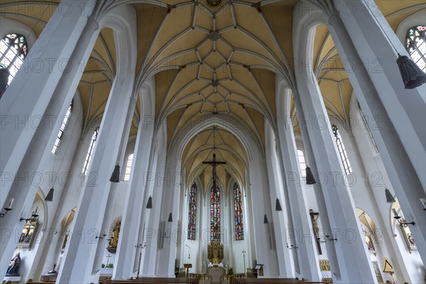 Late Gothic interior of the 15th century