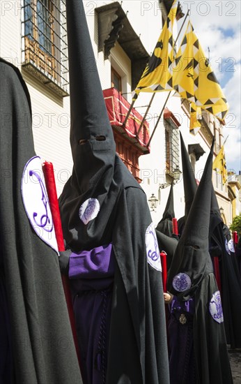 Penitents at the Semana Santa