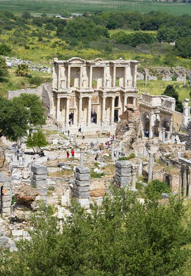 Ruins of Library of Celsus