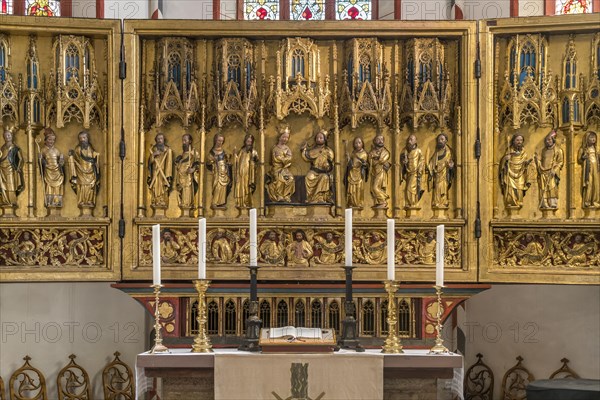 Gothic winged altar