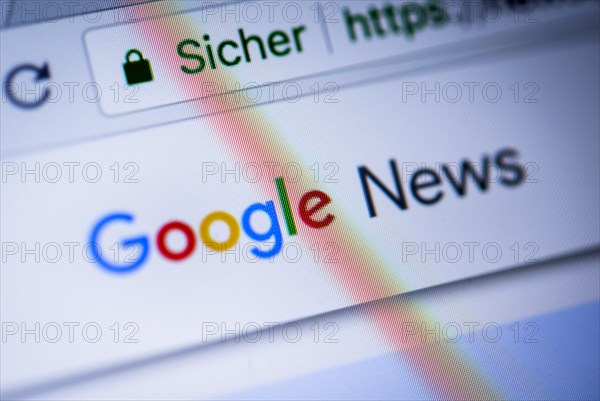 Google News logo displayed in a Browser