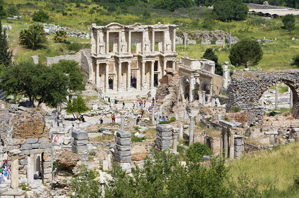 Ruins of Library of Celsus