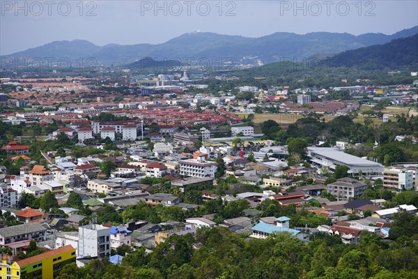 View over Phuket Town