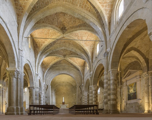 Interior view of the cathedral