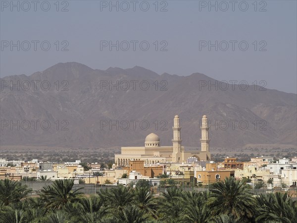 Mosque with minaret