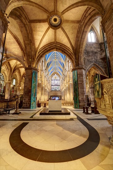 Chancel with nave