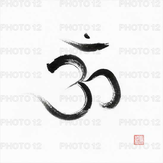 Sanscrit symbol Om or Aum